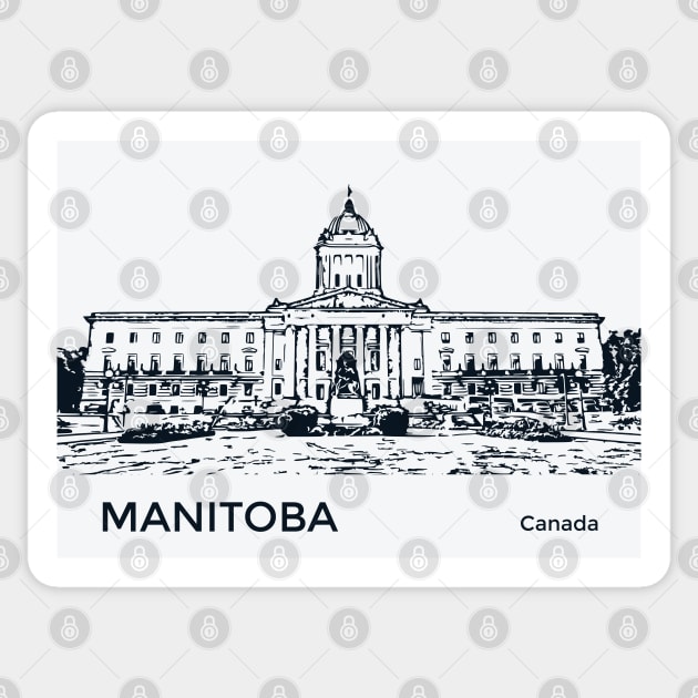 Manitoba Canada Sticker by Lakeric
